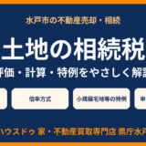 土地の相続税とは？評価額の計算方法・小規模宅地等の特例・申告までの流れをわかりやすく解説【水戸市】